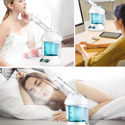 Portable Facial Steamer – Ozone & Herbal Vapor